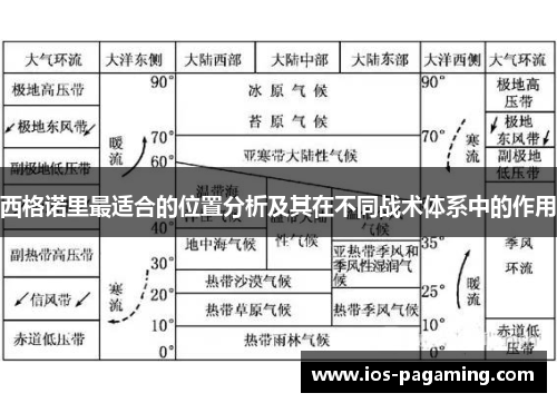 西格诺里最适合的位置分析及其在不同战术体系中的作用