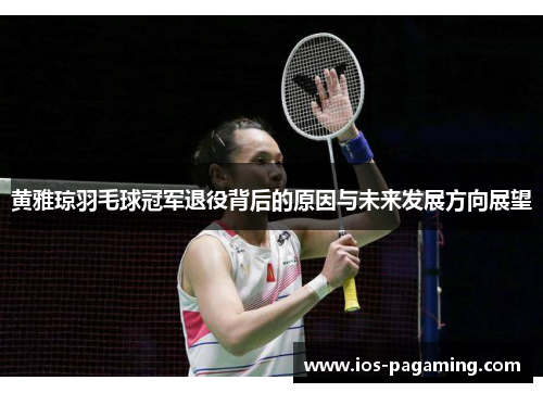 黄雅琼羽毛球冠军退役背后的原因与未来发展方向展望