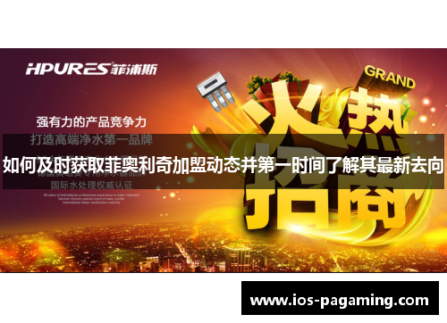 如何及时获取菲奥利奇加盟动态并第一时间了解其最新去向